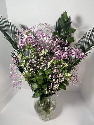 Baby breath bouquet