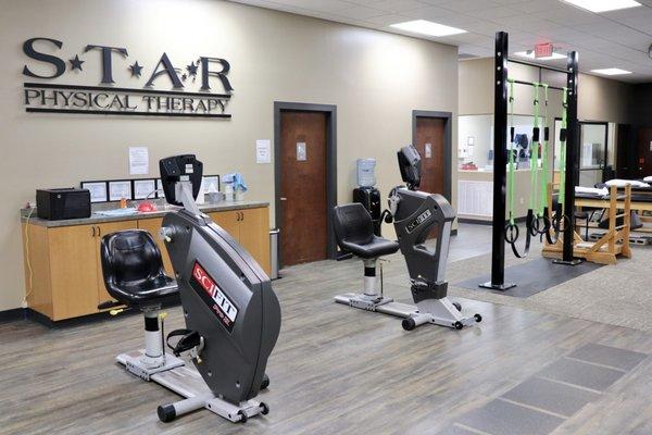 Interior of STAR Physical Therapy - Franklin