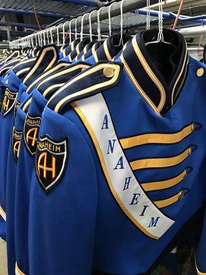 Marching Band Jacket Dry Cleaning. Ritz Offers Dry Cleaning in Anaheim.