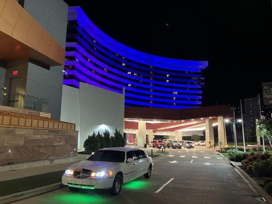 Bailey Zimmerman concert Choctaw Casino limousine service Durant, Oklahoma