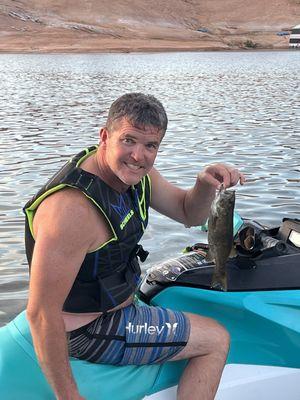 SeaDoo fishing success!