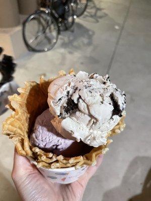 Ube & Cookies and cream