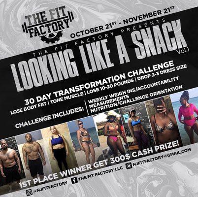 Introducing our first 30 Day Transformation Challenge!