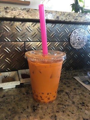 Boba thai tea