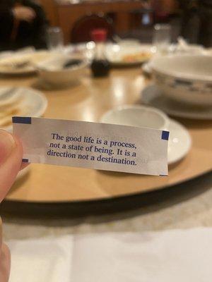 Fortune cookie