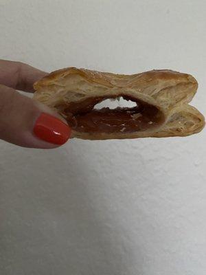 A see through guayaba pastelito