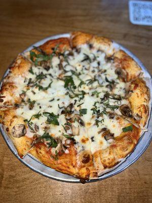 Wild Mushrooms Pizza