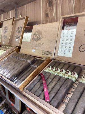 We carry a large selection of cigars