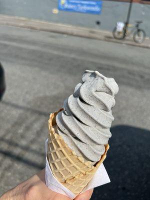 Black Sesame Frozen Soft Serve