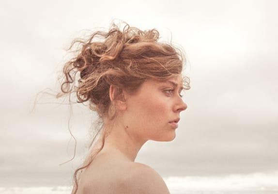 Romantic soft wedding updo by Jodi. Vaughn