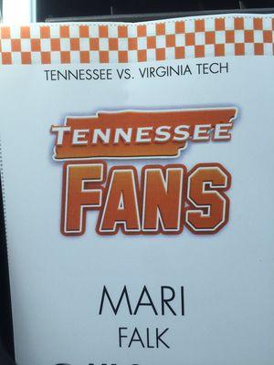 At autumn care we love TENNESSEE footballl