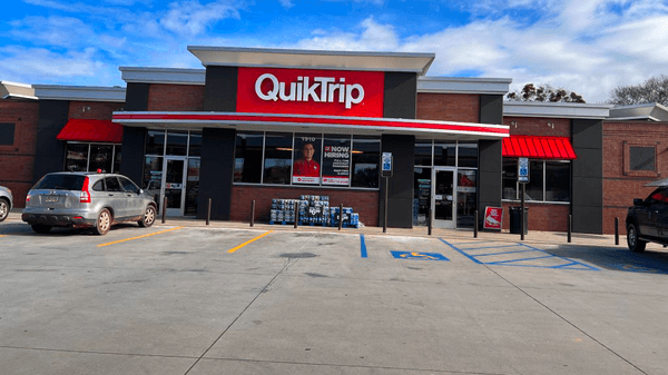 QuickTrip Gainesville, GA just off Interstate 985 on Jesse Jewel Pkwy.