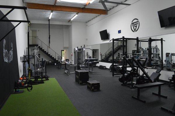 Personal training studio for private and semi-private personal training.