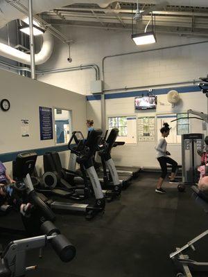 Cardio room