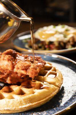 Brunch Chicken and Waffles