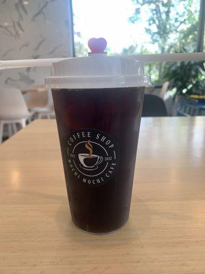 Dripped iced coffee $4.80 (tax included)