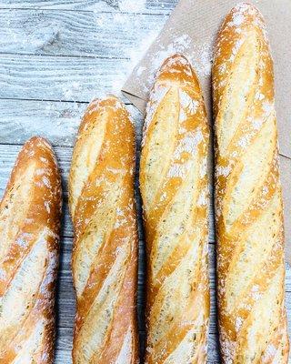 Fresh baguettes everyday