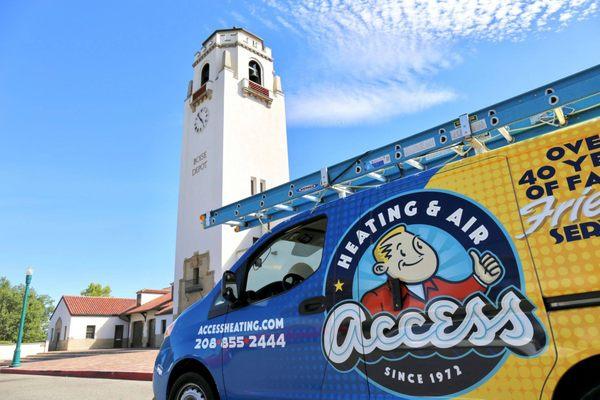 Taking care of Treasure Valley residents for 50 years, you know the blue & yellow trucks.