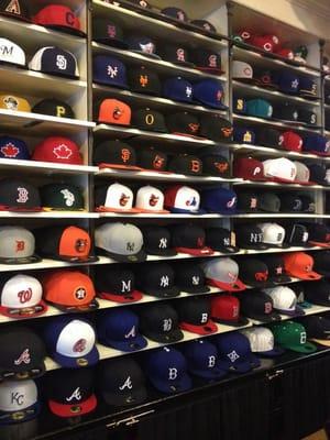 The place for hats.