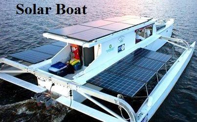 This 100% solar boat has traveled from New Port Richey FL to New York on 0 yes I said 0 gas.