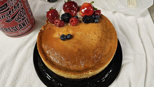 deluxe flan cake