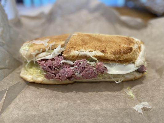 #3 Roast Beef & Provolone sandwich (yummy!!)