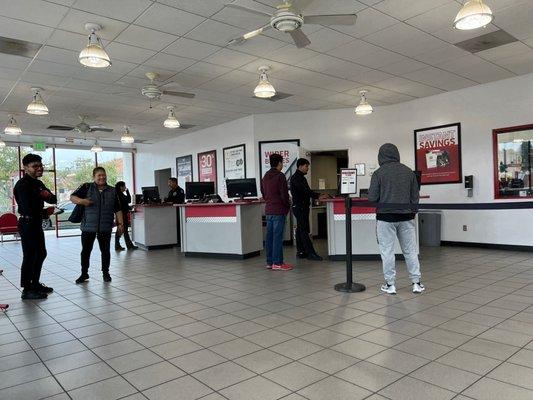 It's one of the cleanest auto shops you'll ever visit!