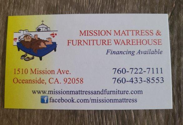 Mission Mattress & Furniture Warehouse