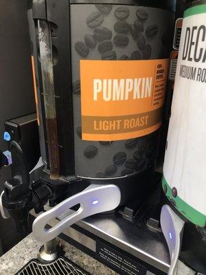 Pumpkin coffee