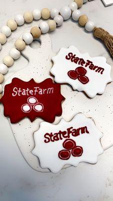 Sugar cookies for business with logo