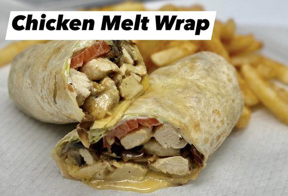 Chicken Melt Wrap