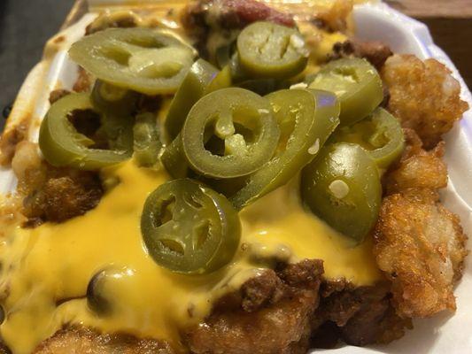 Jalapeno Chili Cheese Tots