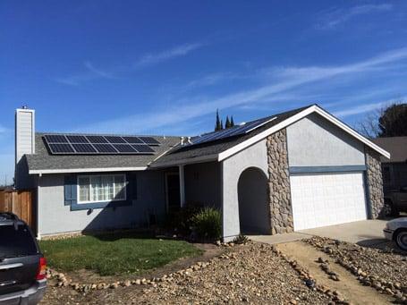 This customer covers over 85% of their energy bill with SolarWorld solar modules.