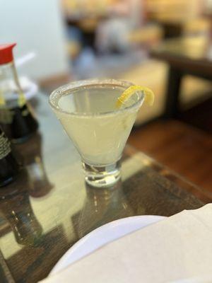 Lemon drop martini