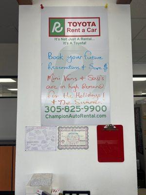 Champion Auto Rental