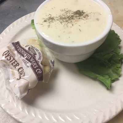 Classic New England Clam Chowder!!