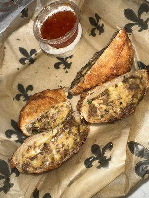 Cheesesteak eggrolls