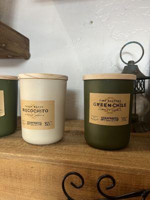 Green chile Candle