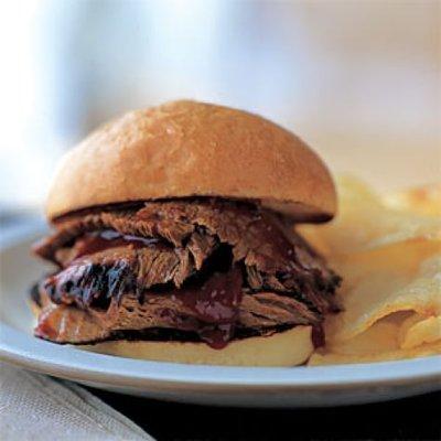 beef brisket sandwich