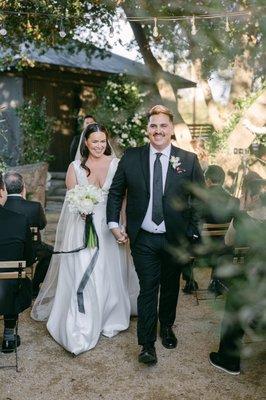 After ceremony looking dapper as ever!