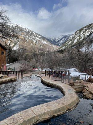 Hot spring pool