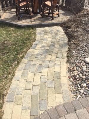 New this year(2016) Eurostone is a linear paver giving you walkways depth and keeps the eye moving.