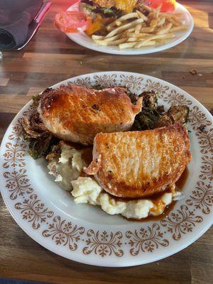 Sweat tea pork chops!