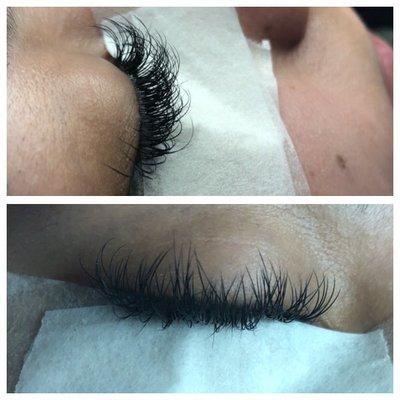 Lashes done by Erin Thornton