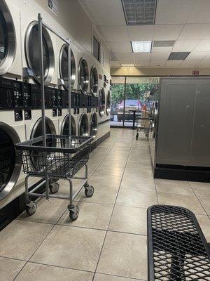 As of June 20, 2021 Plenty of washers and dryers