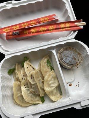 Beijing Pork Dumplings and Ginger Chicken Dumplings