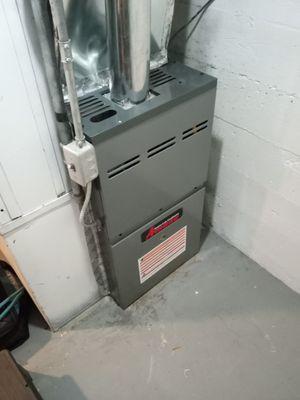 New Amana furnace.