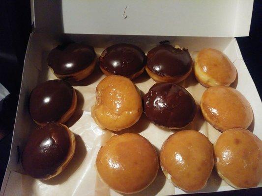 Dozen of cream filled donuts!!