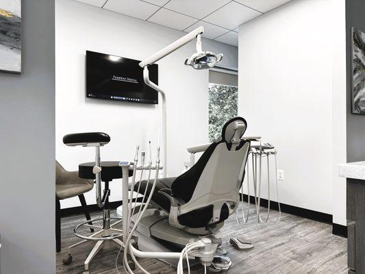 Clean operatory at Parkway Dental