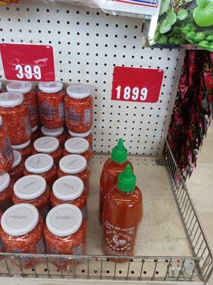 last year's sriracha shortage, they had it for regular price still. Well, they still *have* it this time...